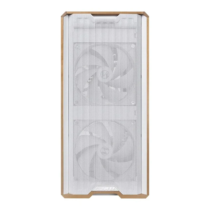 LIAN LI Lancool 217 Mid Tower ATX Gaming Case - White (5 Fans Included)