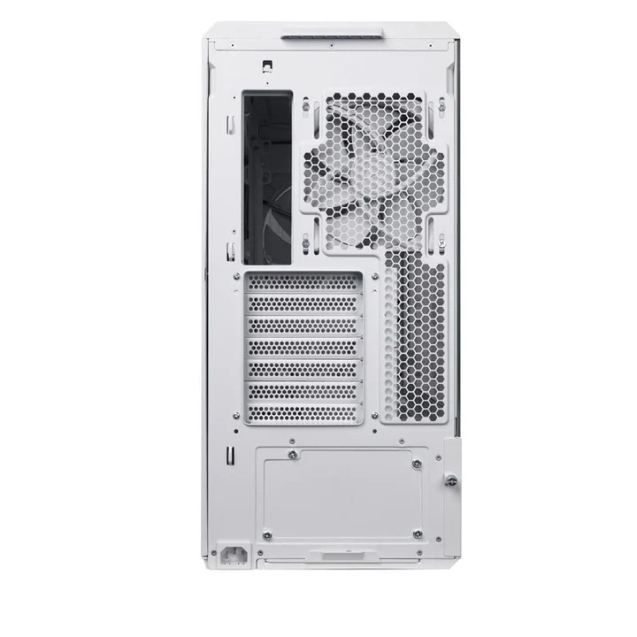LIAN LI Lancool 217 Mid Tower ATX Gaming Case - White (5 Fans Included)