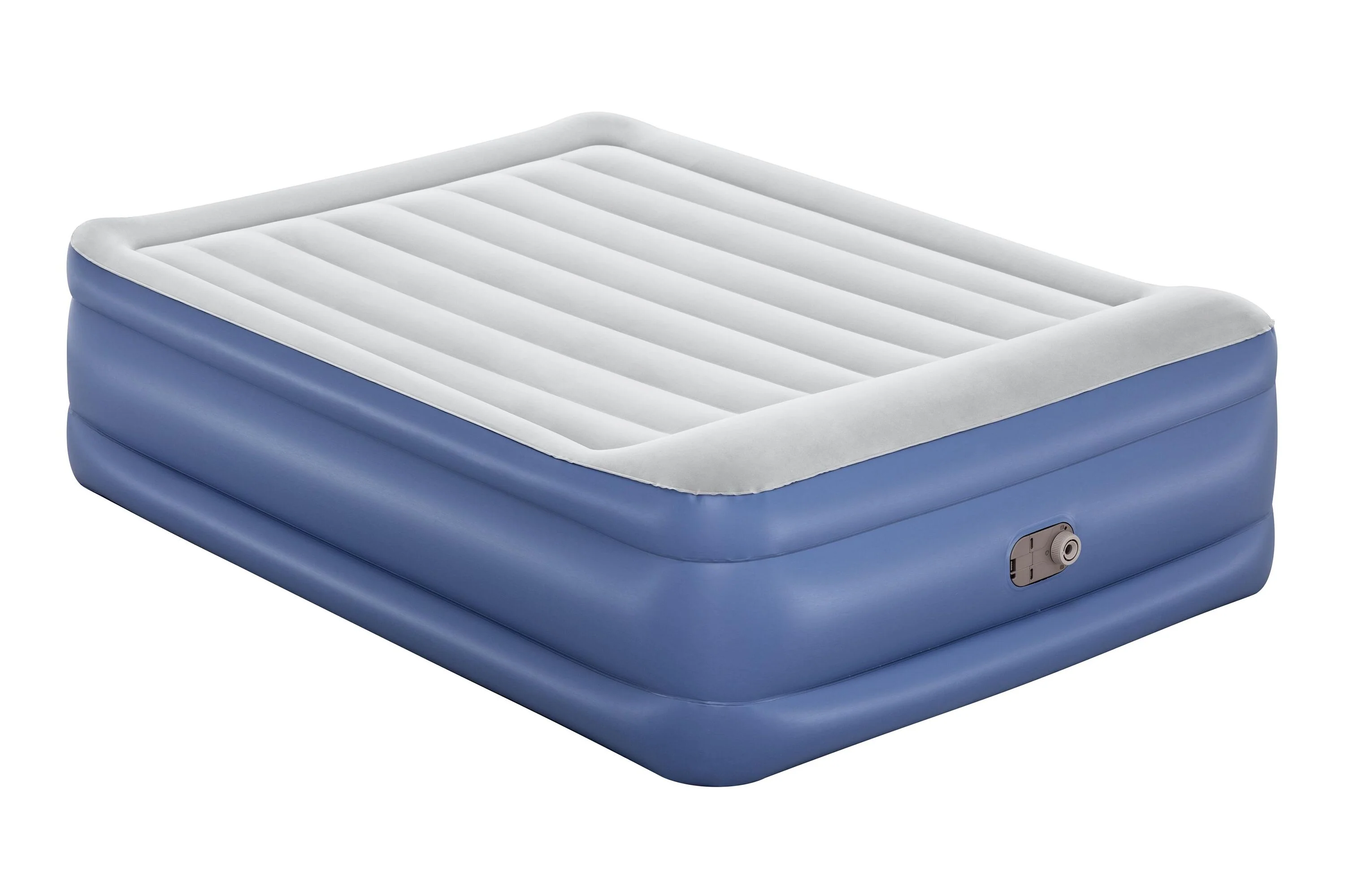 Bestway Tritech Queen Air Mattress 2.03 m x 1.52 m x 46 cm with Built-in AC Pump
