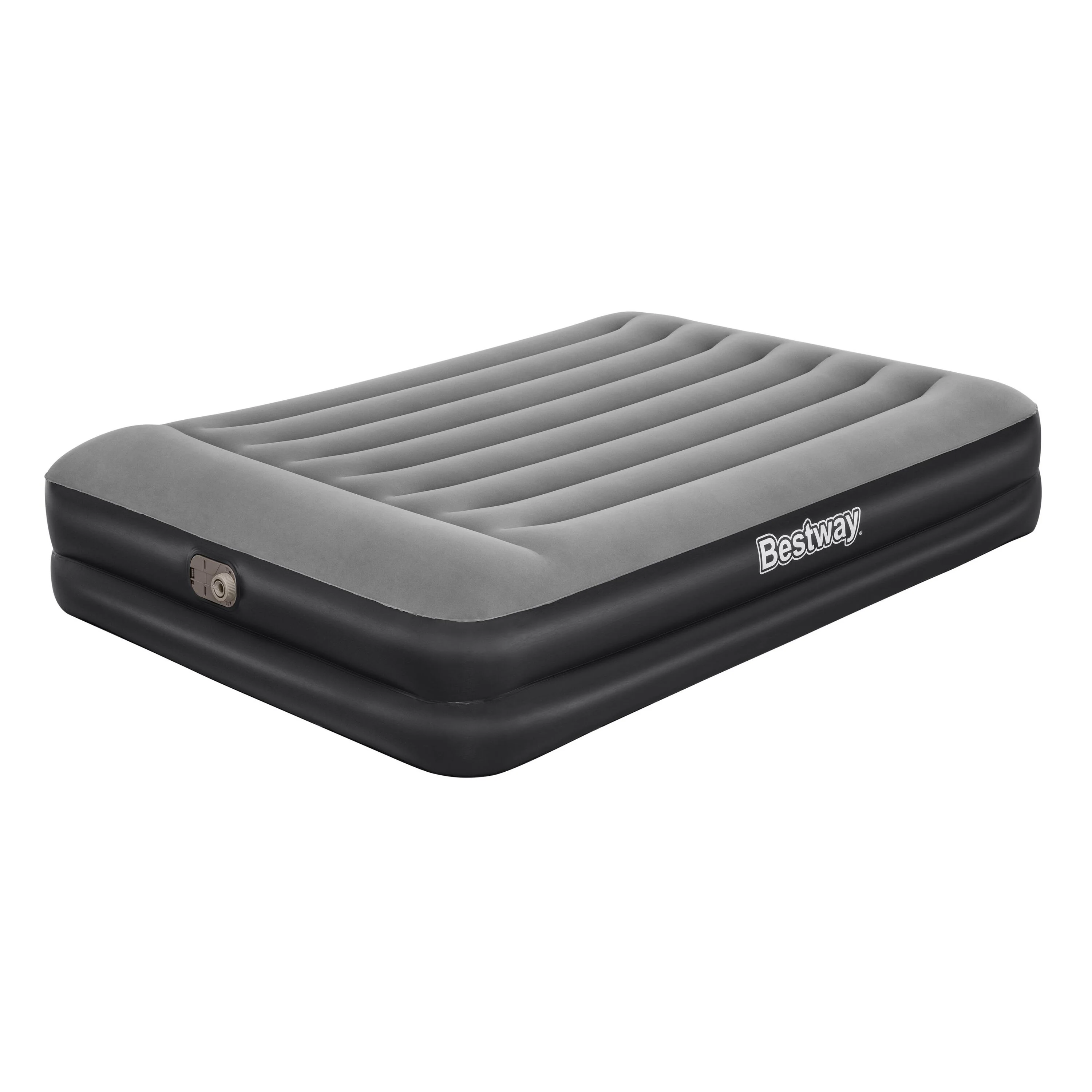 Bestway Queen Air Mattress 2.03 m x 1.52 m x 22 cm with Manual Pump and Two Pillows
