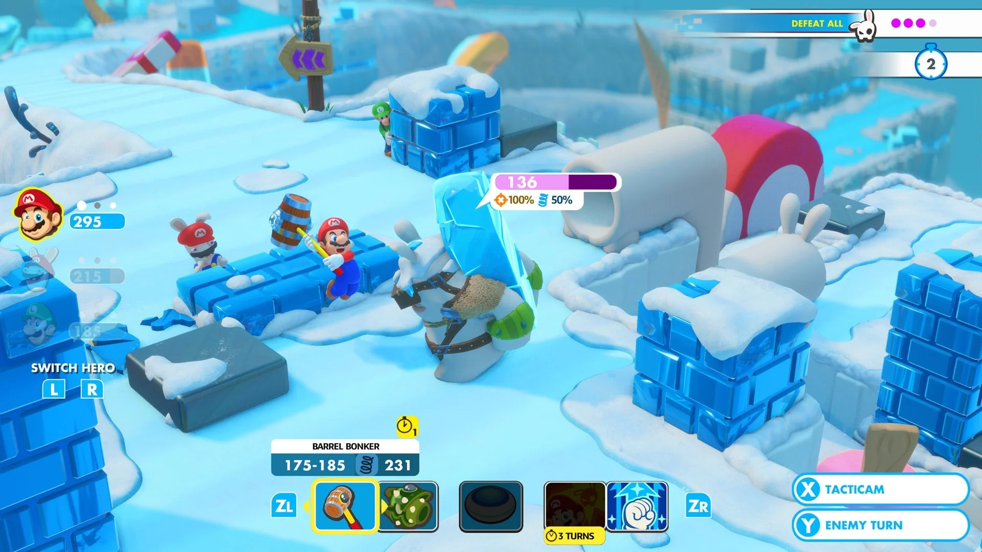 Mario + Rabbids Kingdom Battle For Nintendo Switch