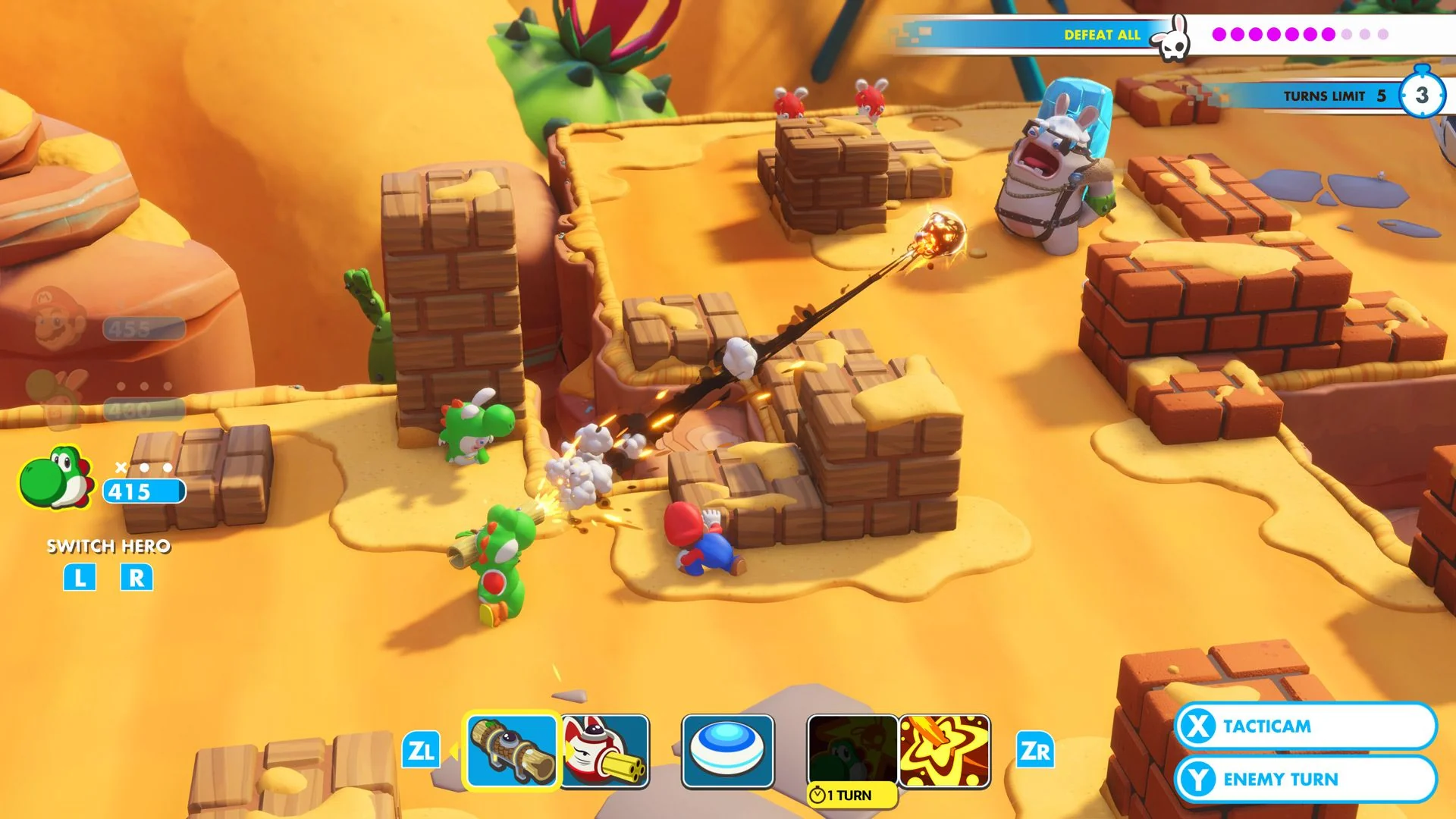 Mario + Rabbids Kingdom Battle For Nintendo Switch