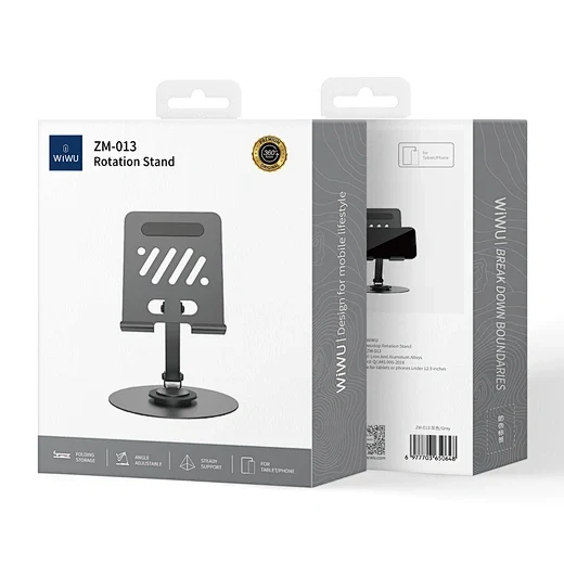 WiWU 360° Rotatable Metal Phone and Tablet Stand