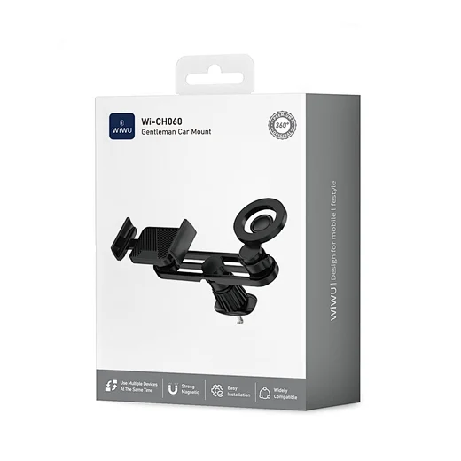 WiWU Gentleman Car Mount Wi-CH060 Dual-Phone Holder