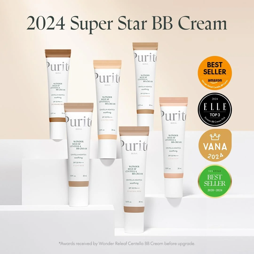 PURITO Wonder Releaf Centella BB Cream #23 Natural Beige - 30ml