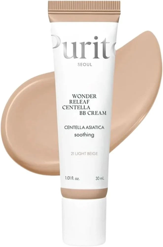 PURITO Wonder Releaf Centella BB Cream #21 Light Beige - 30ml