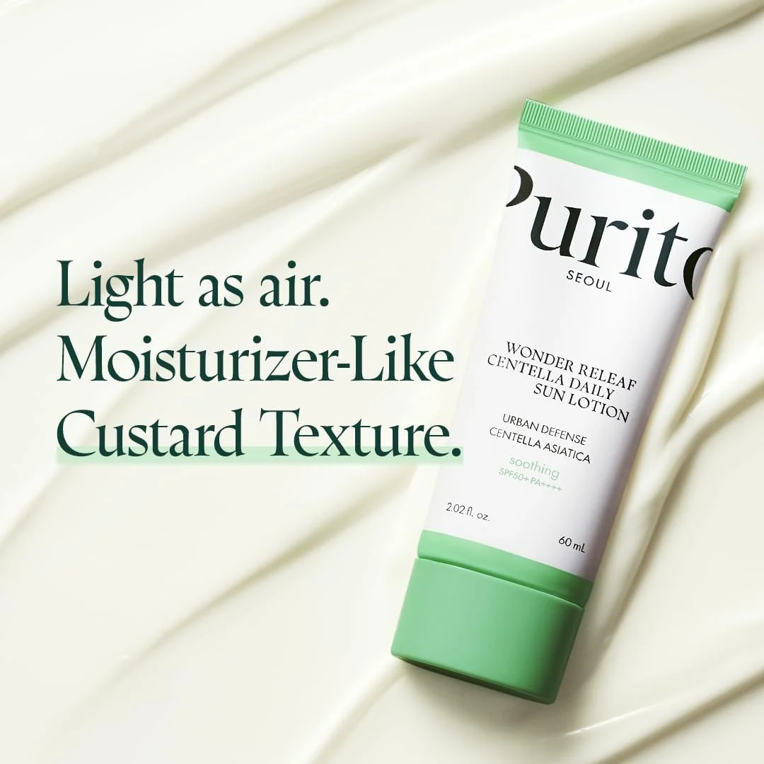 PURITO Wonder Releaf Centella Daily Sun Lotion - 60ml