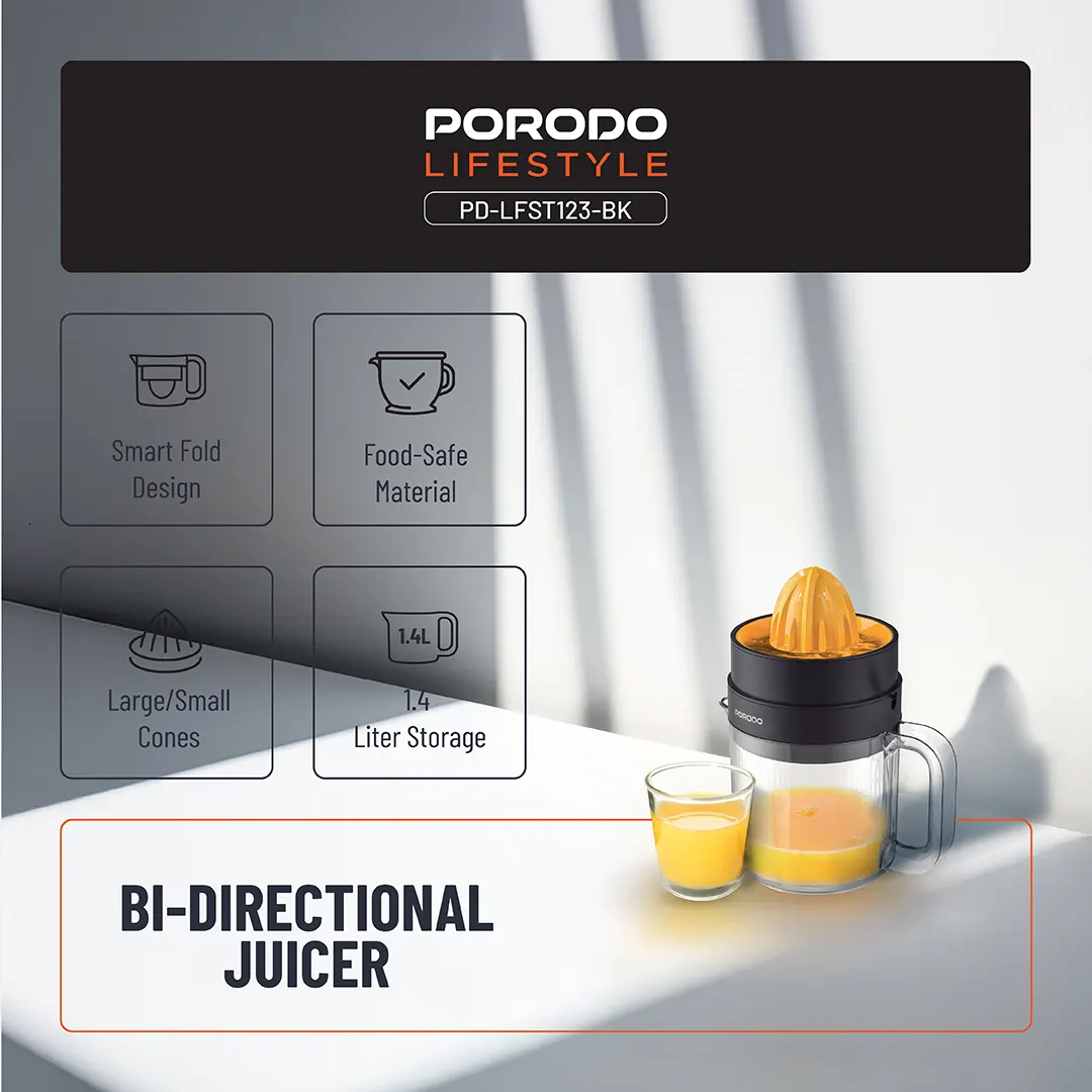 Porodo Lifestyle BI-Directional Juicer