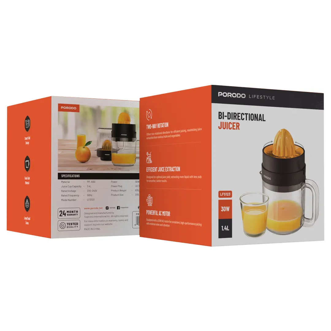 Porodo Lifestyle BI-Directional Juicer