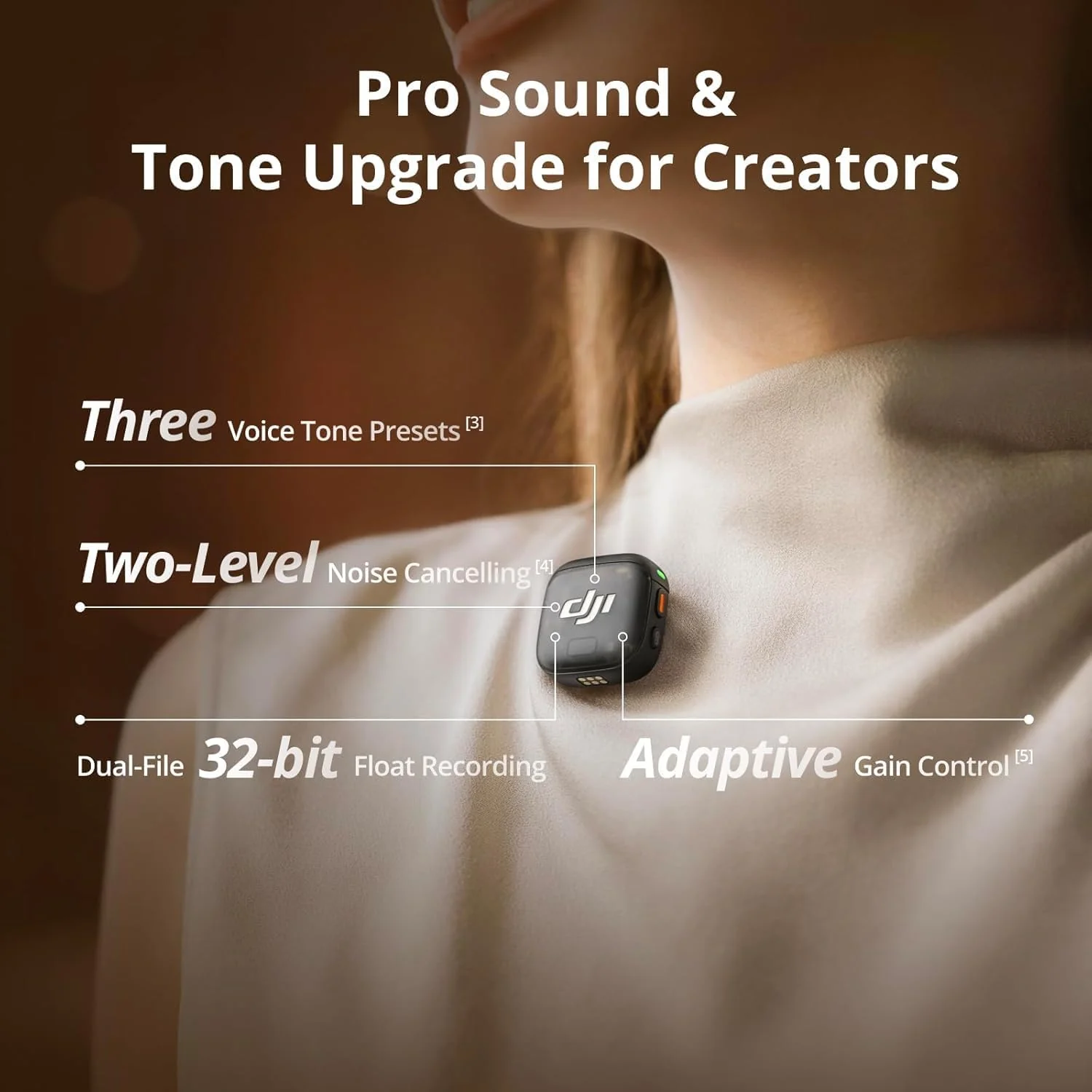 DJI Mic 3 (2 TX + 1 RX + Charging Case)