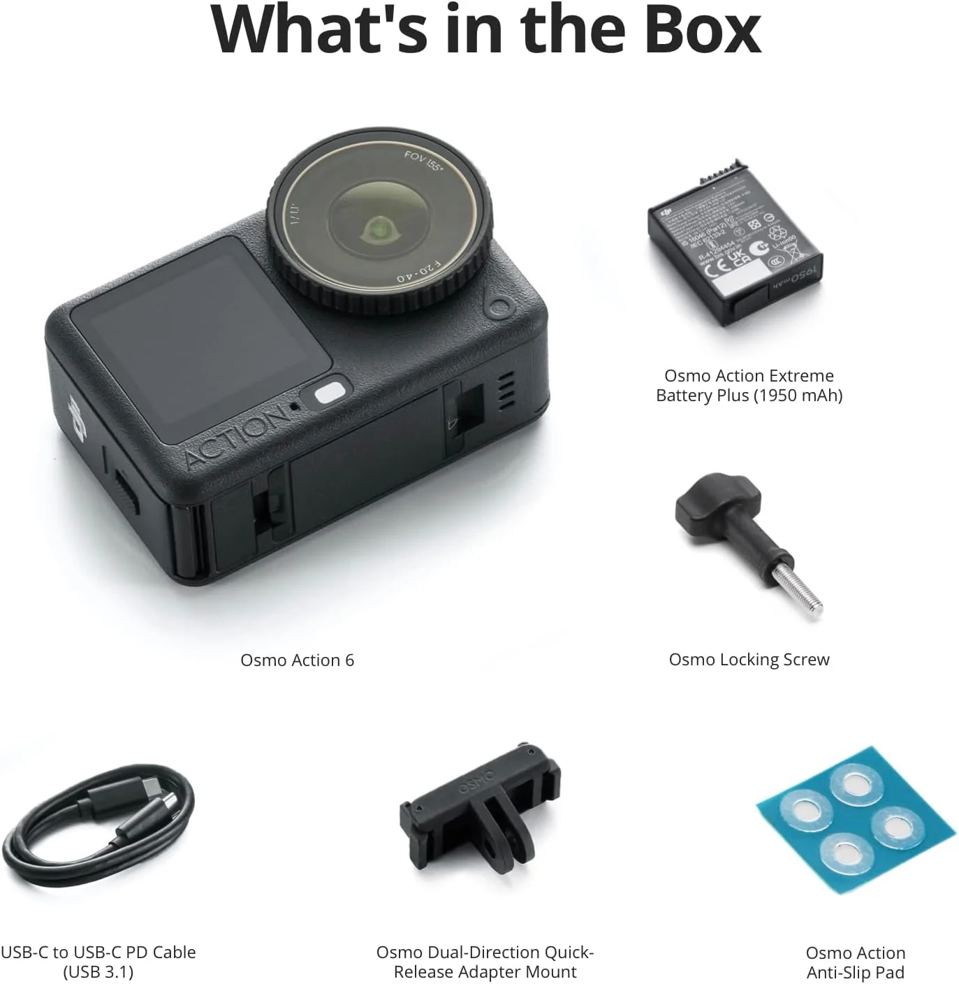 DJI Osmo Action 6 Standard Combo