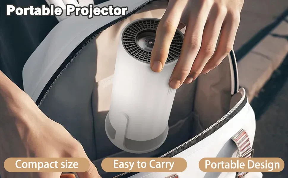 Smart WiFi 6 Gaming Projector with Dual Wireless Controllers, 1080P HD Resolution, 4K Support, Auto Keystone & Android 11 - Portable Home Theater System