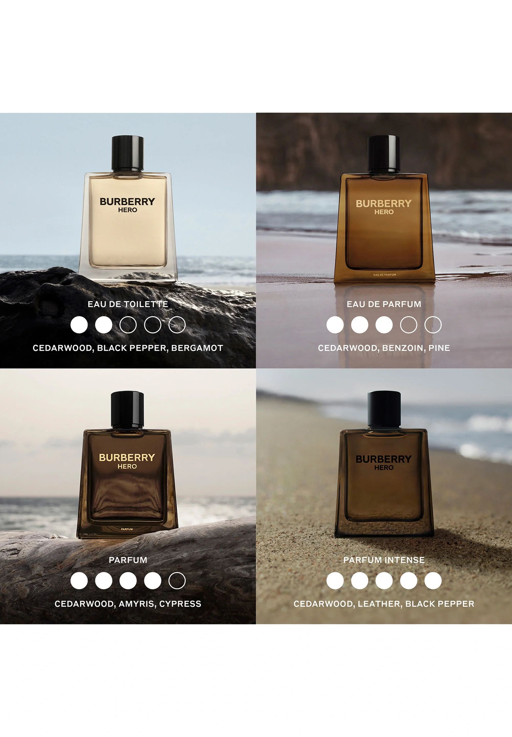 Burberry Hero Parfum Intense For Him - 100 ml