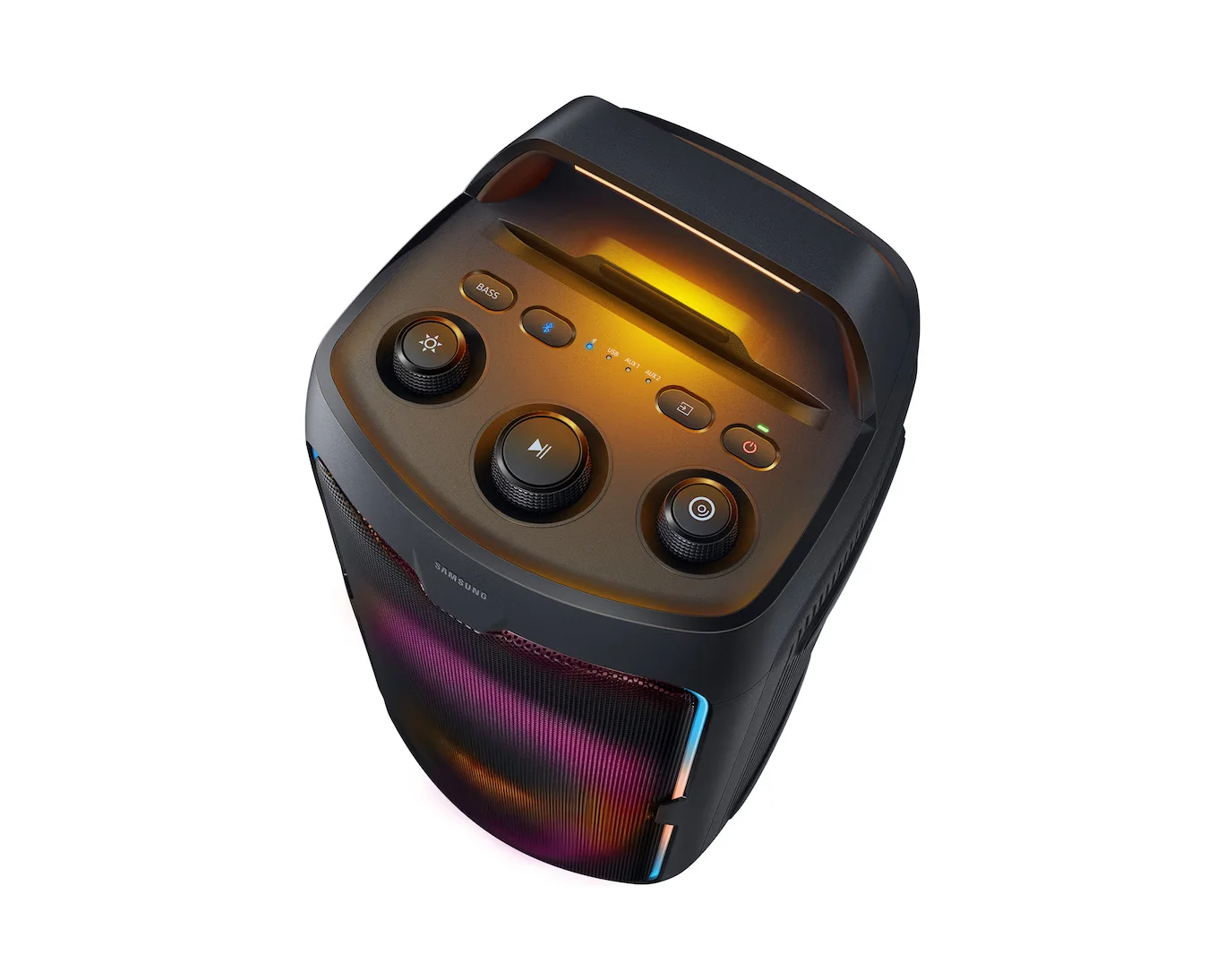Samsung, Sound Tower 160W Portable Party Speaker with Lights, IPX4 & Bluetooth, MX-ST40F/ZN