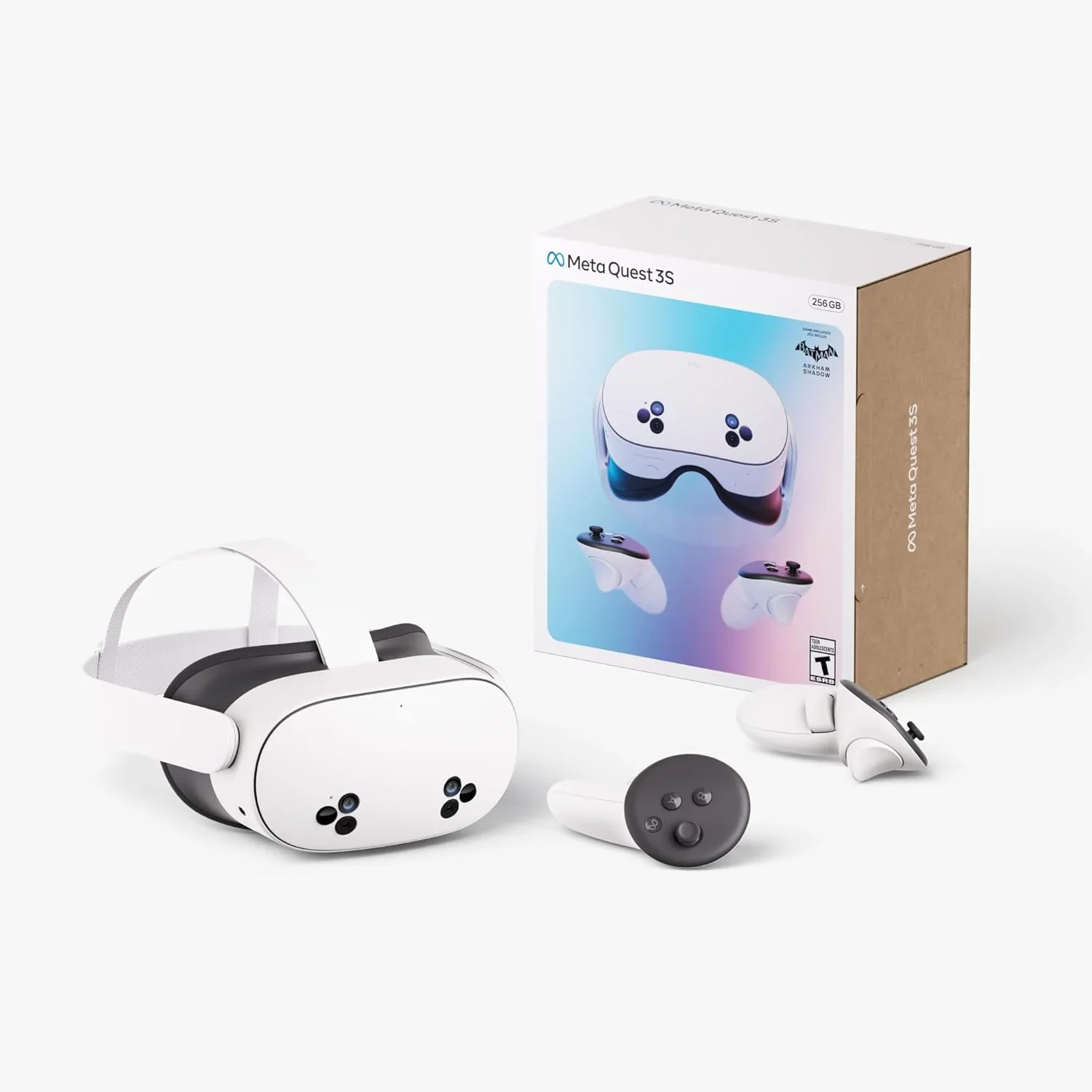 Meta Quest 3S VR Headset, 256GB - White