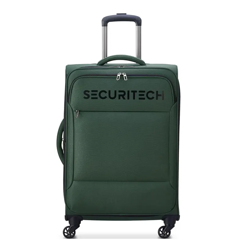Delsey Paris Vanguard 82 CM Softcase 4 Double Wheel Expandable Trolley Luggage