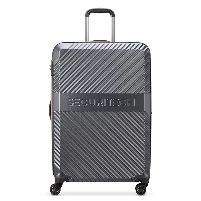 Delsey Paris Securitech Patrol 82 cm 4 Double Wheel Expandable Luggage Trolley