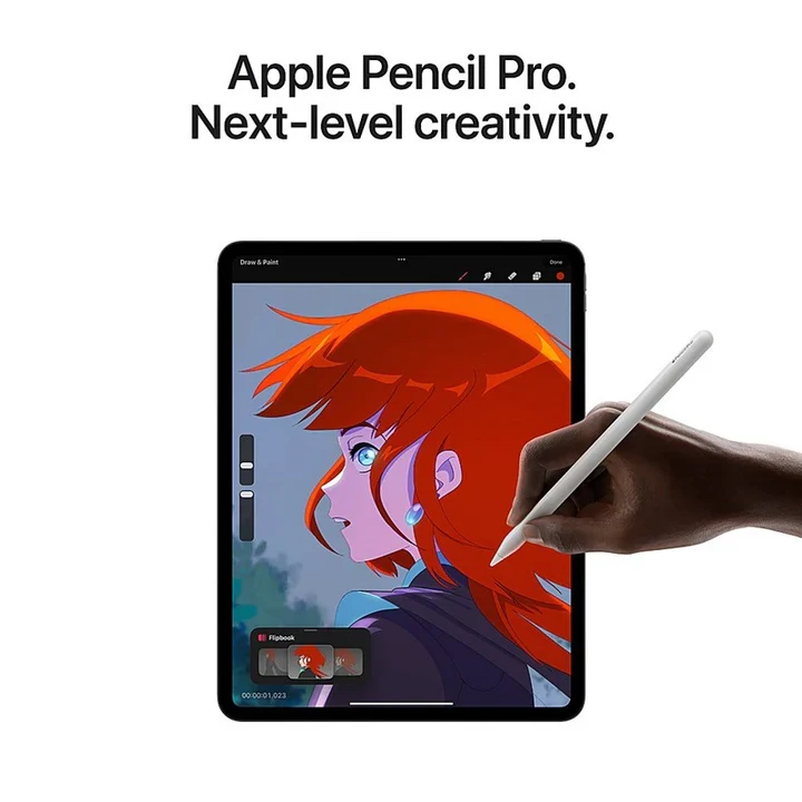 Apple, iPad Pro 2024, M4 Chip, 8GB RAM, Wi-Fi, 13-inch