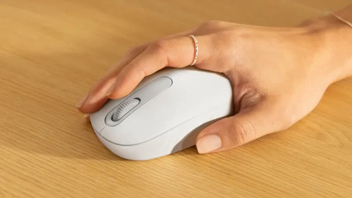 Logitech M196 Bluetooth Wireless Mouse – Off White
