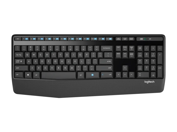 Logitech MK345 Comfort Wireless Keyboard & Mouse Combo Arabic/English – Black