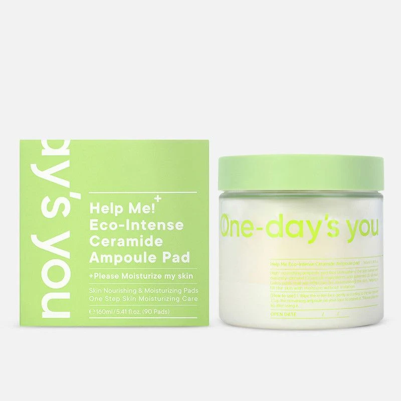 One-Day’s You, Help Me Eco Intense Ceramide Ampoule Pad