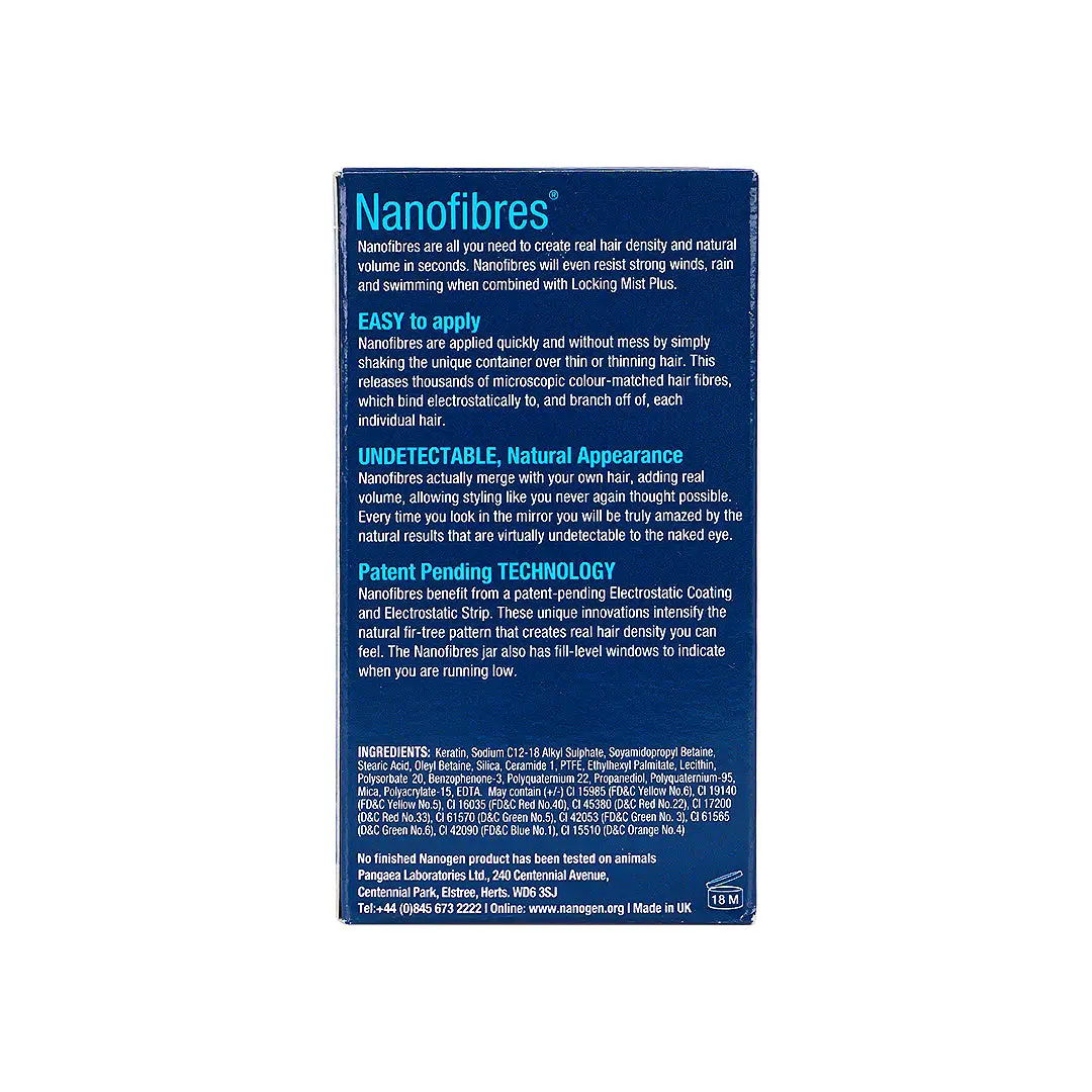 Nanogen Hair Fibres, 15g - Cinnamon