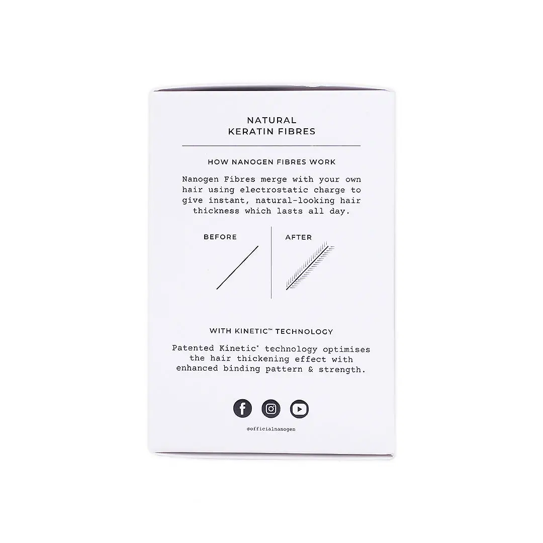 Nanogen Keratin Hair Fibres, 15g - Medium Brown
