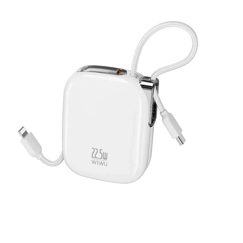 WiWU Powerbank 10000mAH 22.5W Blanco