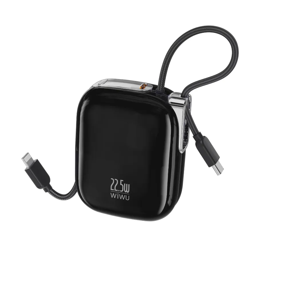 WiWU Powerbank 10000mAH 22.5W Negro