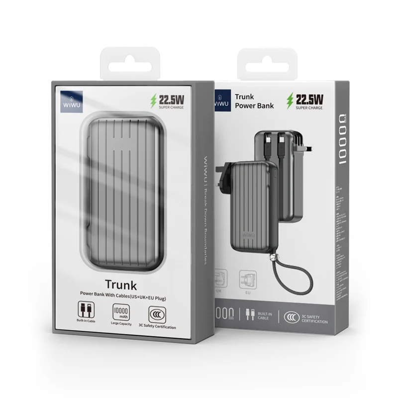 WiWU Trunk Series Power Bank 22.5W 10000mAh