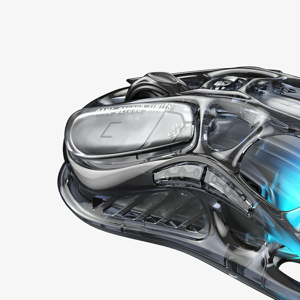 GravaStar Mercury M2 Wireless Gaming Mouse - Transparent Black