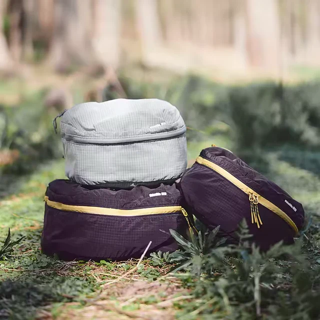 Naturehike CloudPouch Travel Compartment Organizers - Purple (3 pieces)