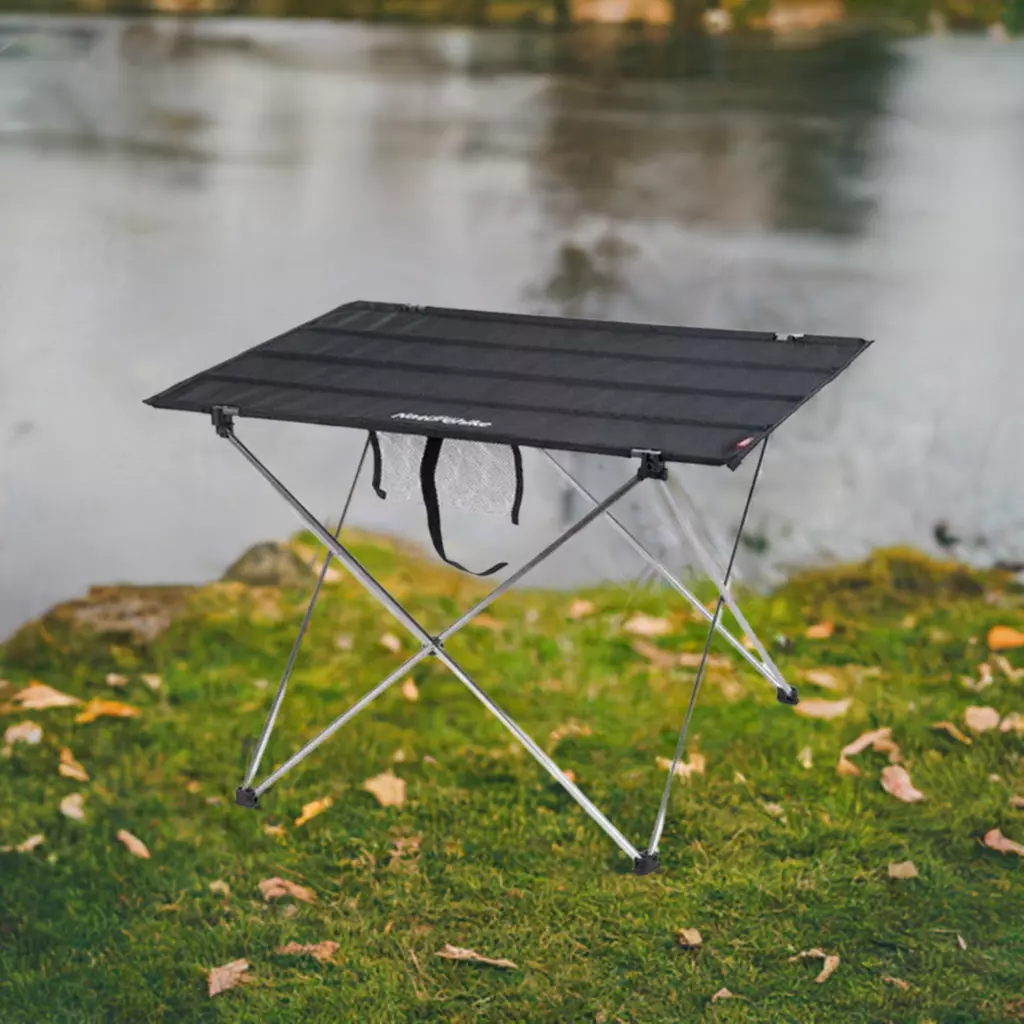 Naturehike Outdoor Lightweight Folding Table - Black (Large)
