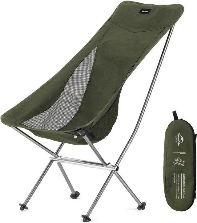 Naturehike YL06 Plus High Back Armchair - Jungle Green