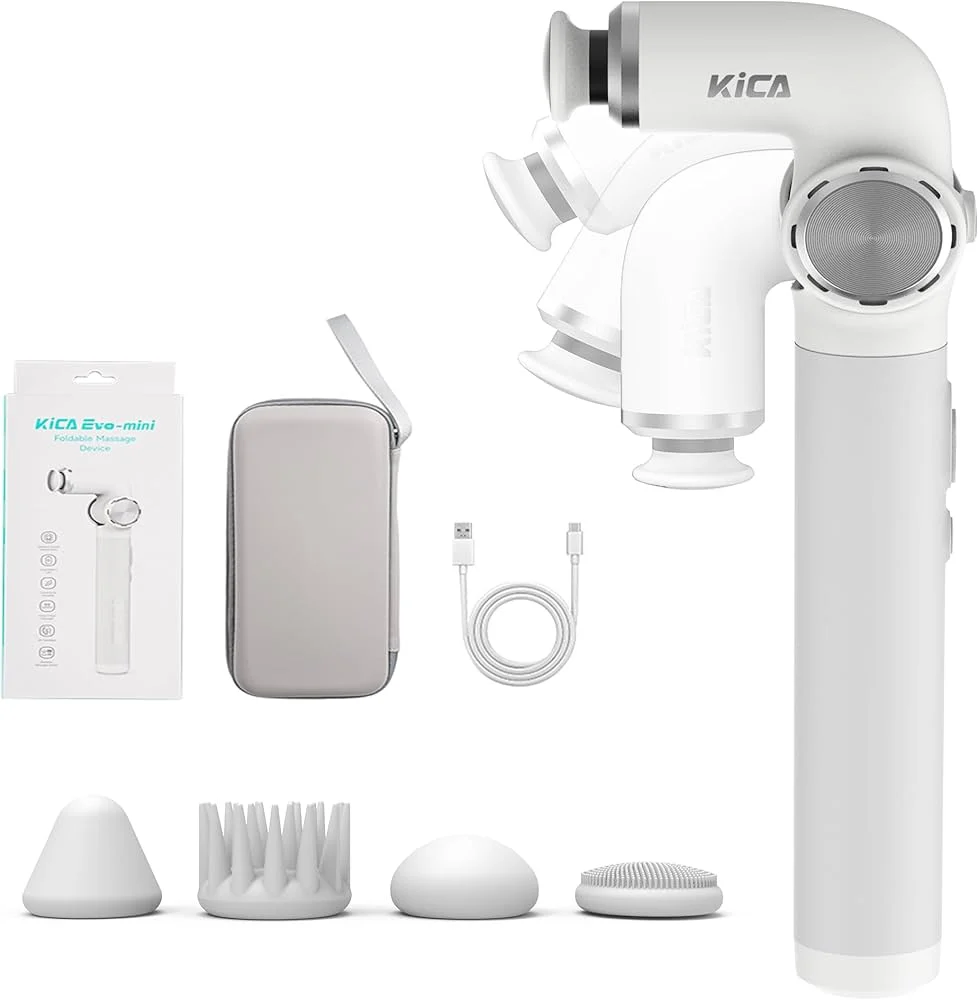 KiCA Evo-mini Foldable Massage Device - White