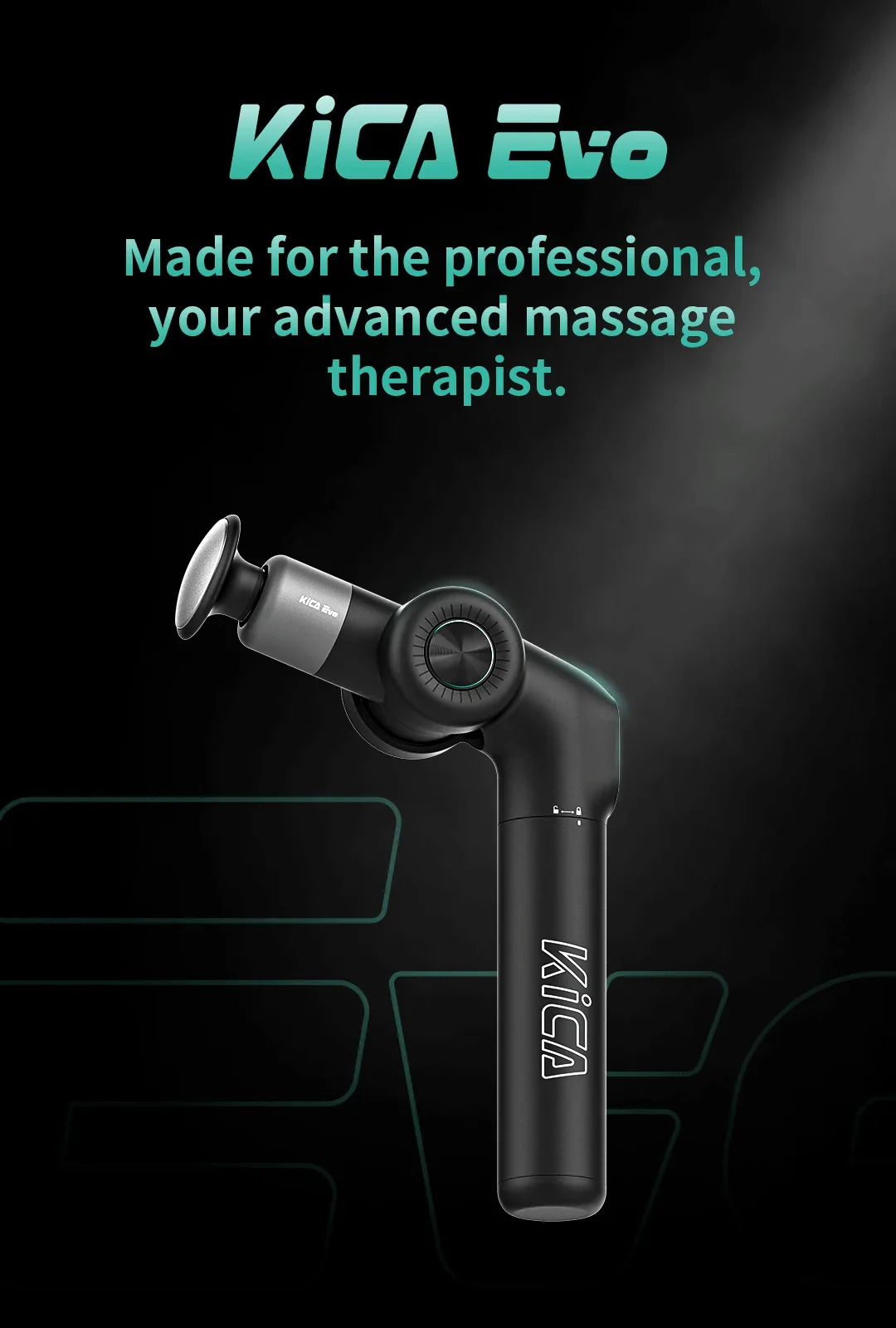 KiCA Evo Massage Device - Black