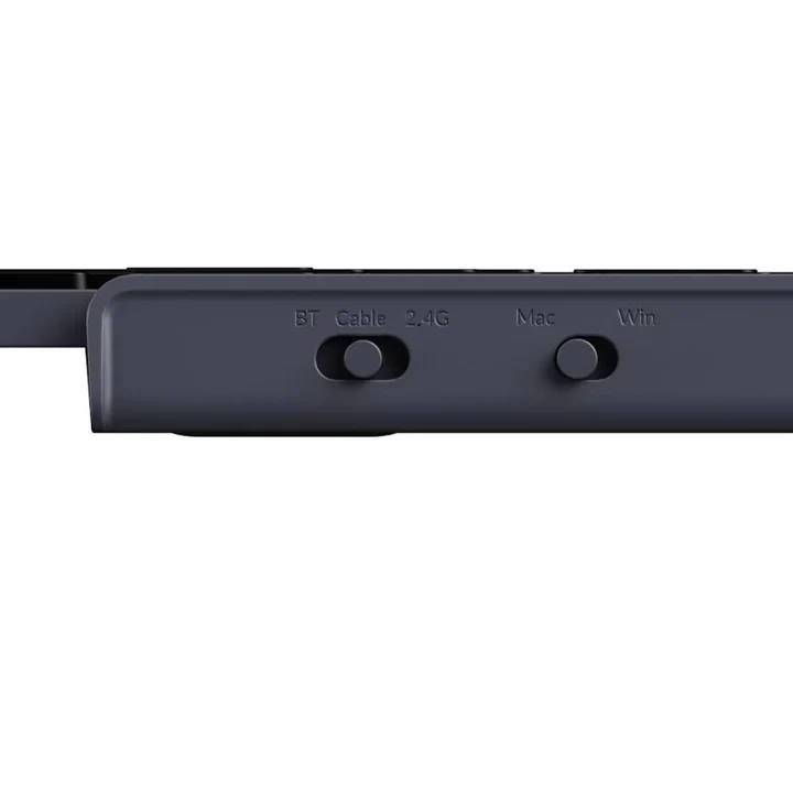 Keychron, B1 Pro Ultra-Slim Wireless 75% ZMK Custom Keyboard for Windows & Mac, English/Arabic - Space Grey