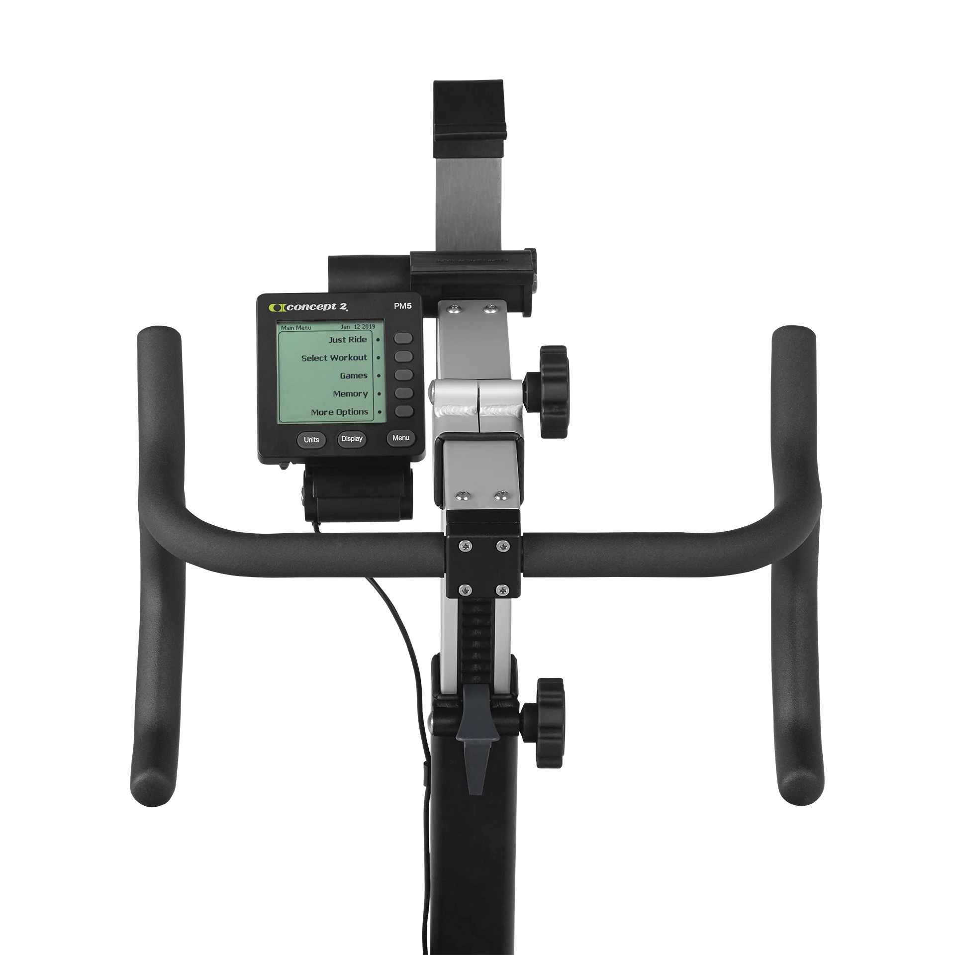 Concept2 BikeErg with PM5 Monitor - Black, Standard Seat