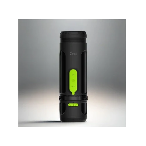 Goui Camp 4000 mAh Power Bank With Camp Light and Speaker - Black