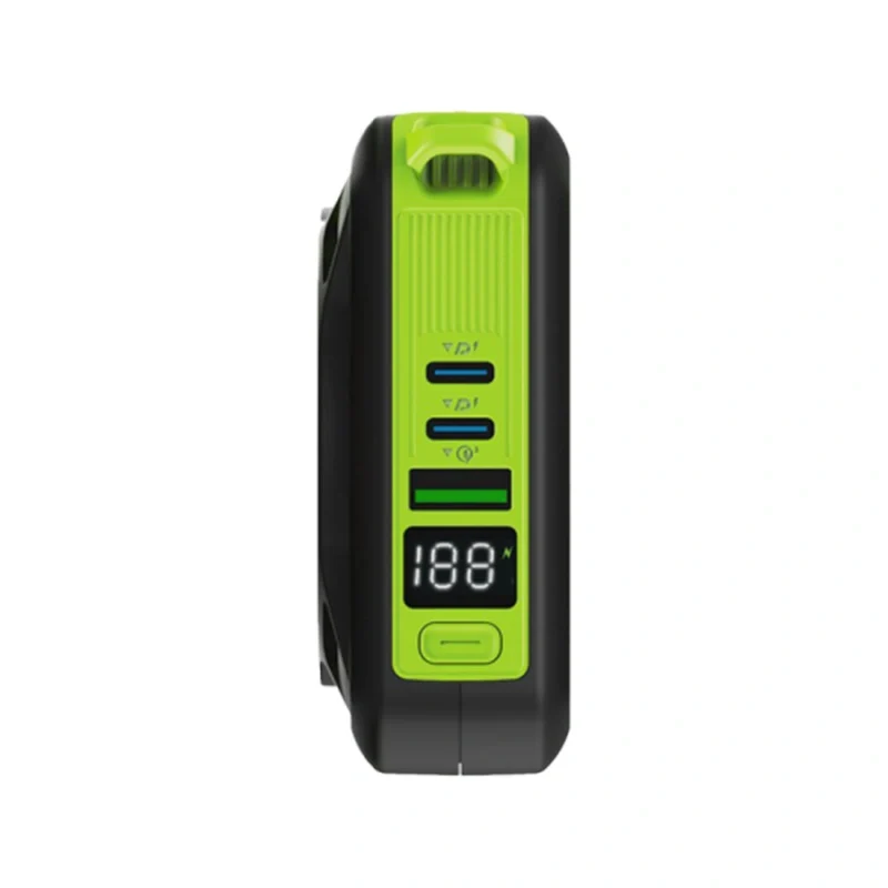 Goui Mbala Pro 10000 mAh Power Bank + Wall Charger- Black