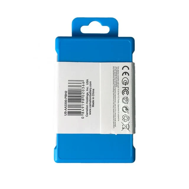 Camelion Rechargeable Lithium Battery UB-AAA650-PBH2 – 2PCS