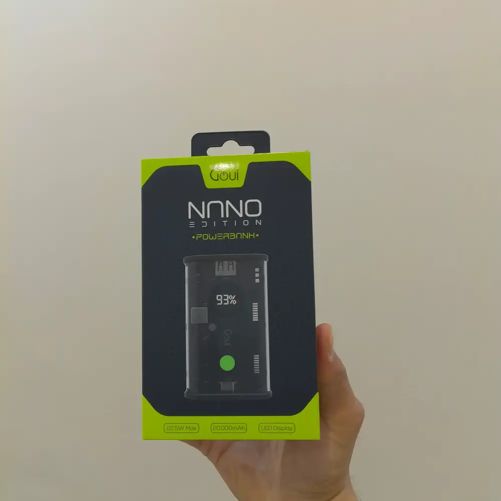 Goui Nano Power Bank 20,000 mAh – 22.5W