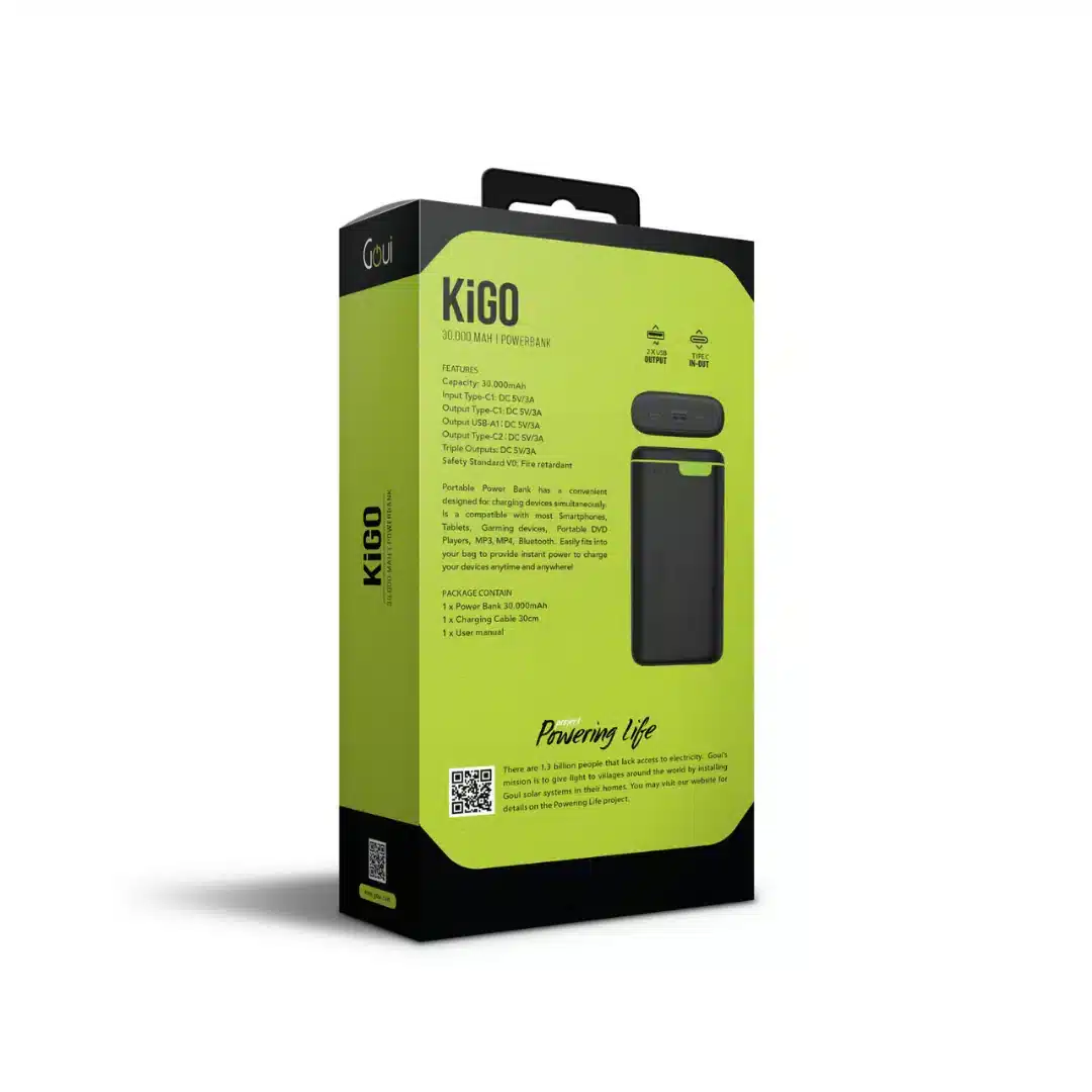 Goui KIGO Power Bank 30,000 mAh – 15W