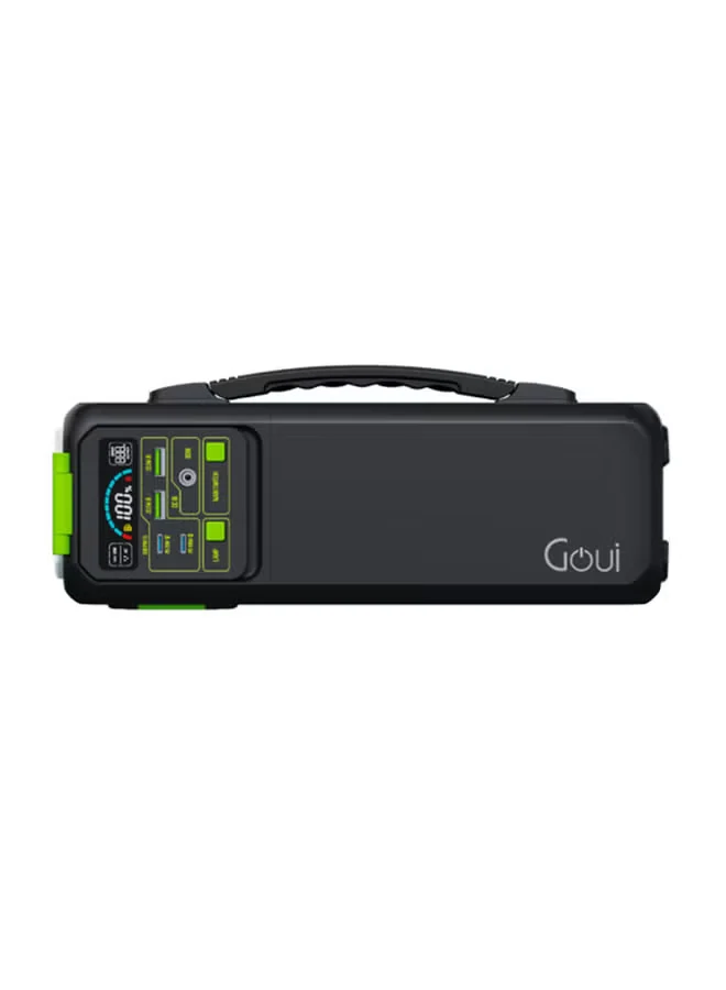 Goui, Beast Power Station 200W, with LED Flashlight – Black