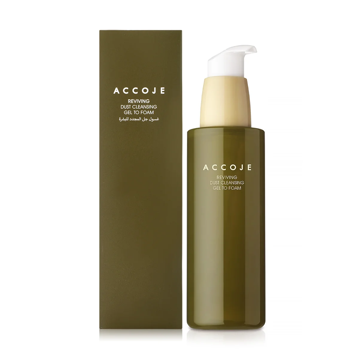 Accoje, Reviving Dust Cleansing Gel to Foam - 180ml