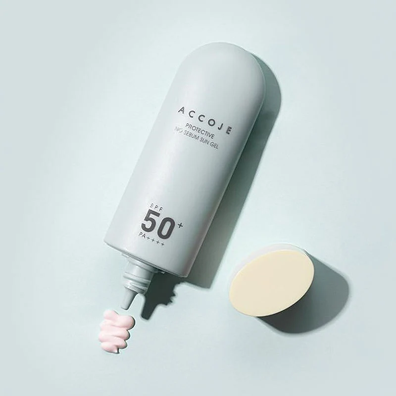Accoje, Protective No Sebum Sun Gel SPF50+ PA++++ - 50ml