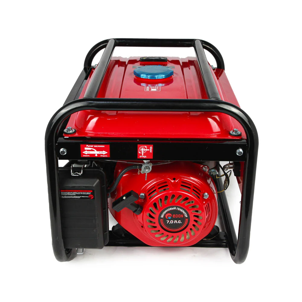 Edon, Gasoline Generator 3300W with 208cc Engine, 15L Fuel Tank & Manual Start (PT3300)