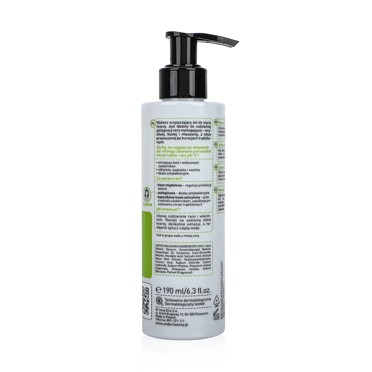 Under Twenty, Face Cleansing Gel