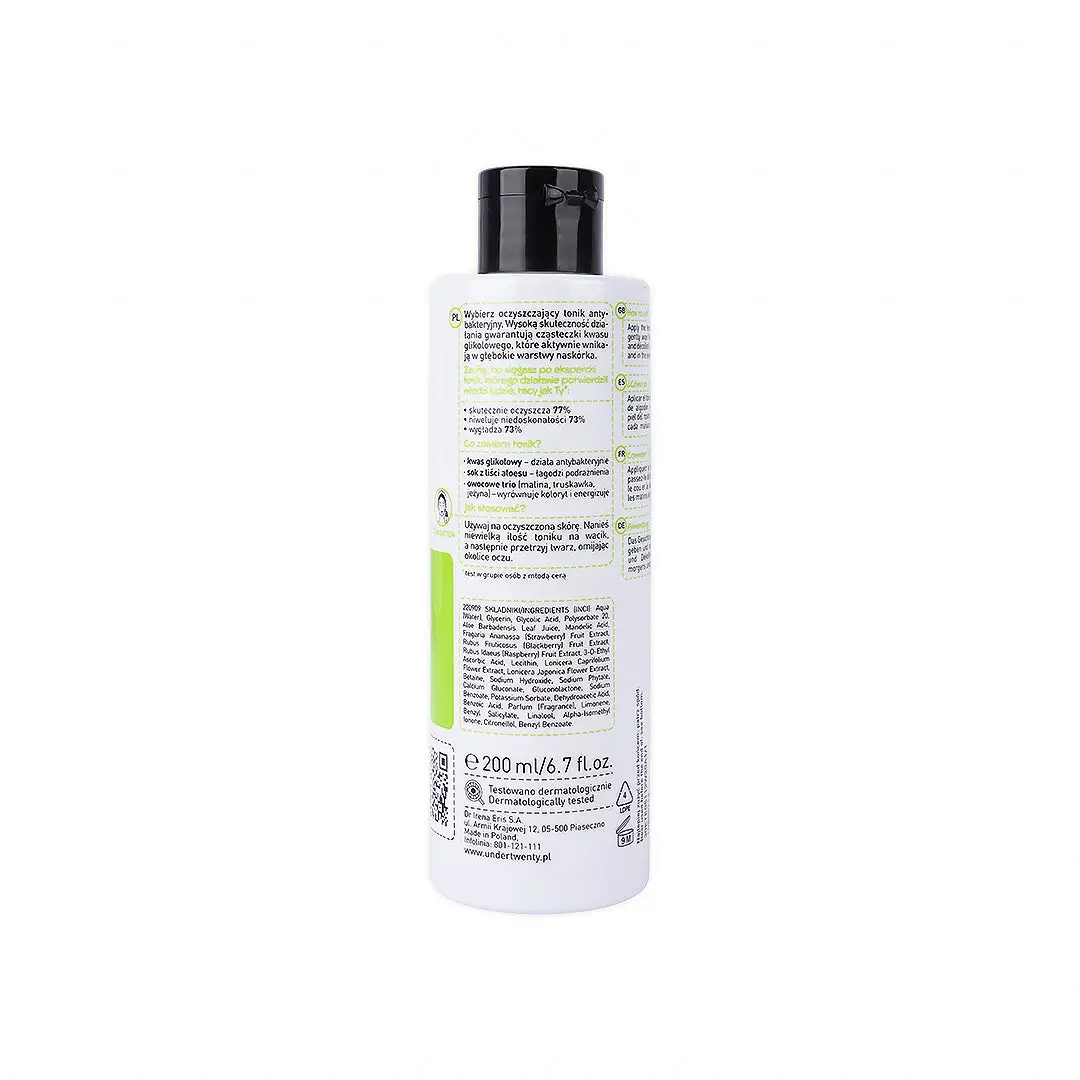 Under Twenty, Cleansing Antibacterial Toner - 200ml
