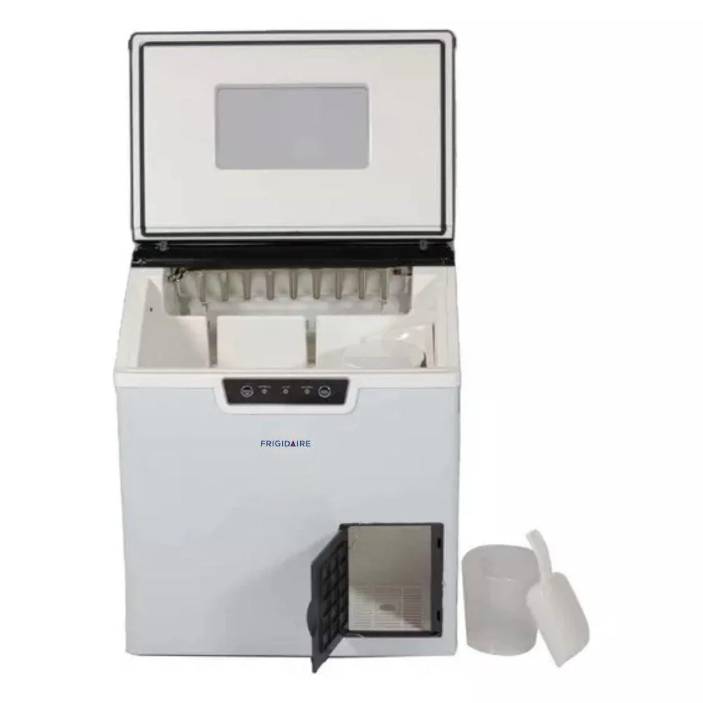 Frigidaire 20KG Ice Maker, Portable Countertop Ice Machine - Silver (FDIM-03)